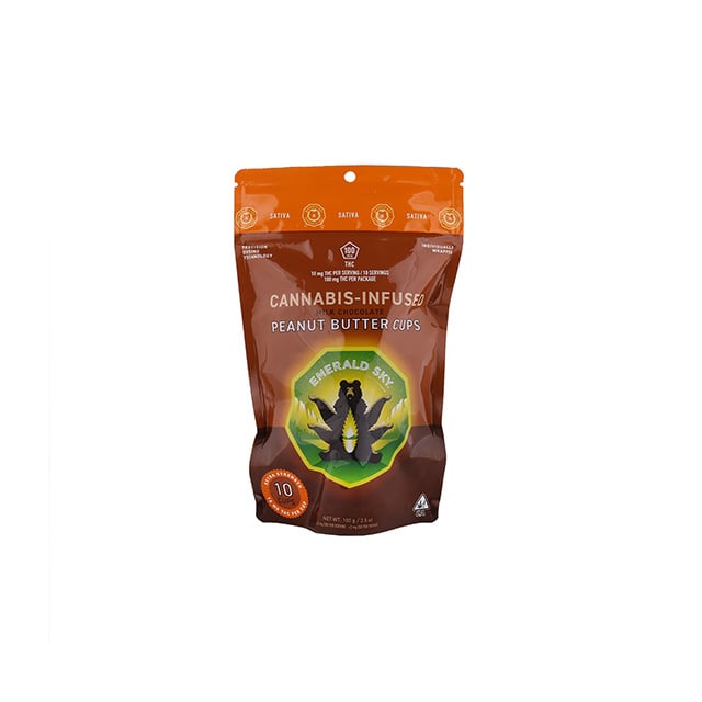 Peanut Butter Cups Milk Chocolate | 10pk/10mg - 100mg | Sativa