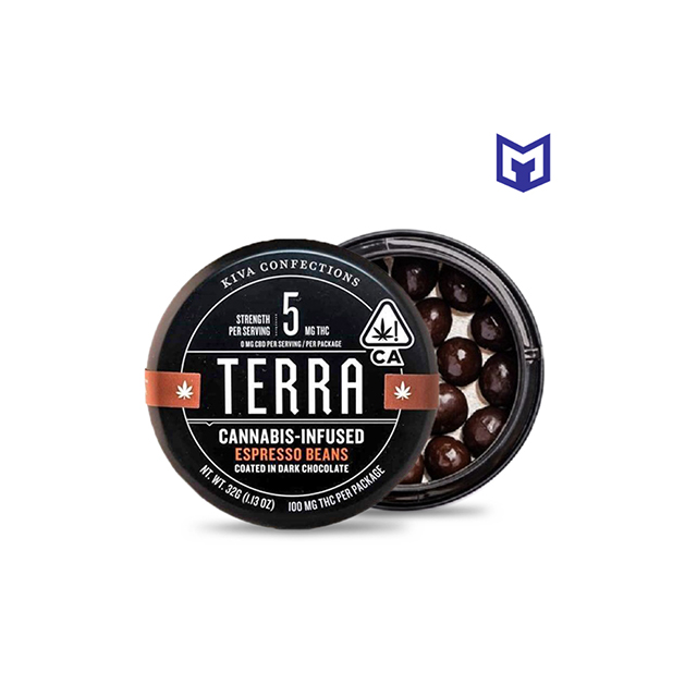 Dark Chocolate Espresso Bites (100mg) - MediThrive Cannabis Dispensary Dark Chocolate Espresso Bites (100mg) - MediThrive Cannabis Dispensary