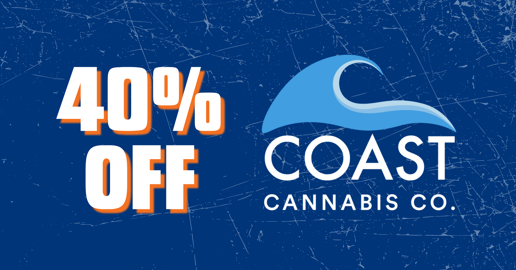 40% Off Coast Edibles special