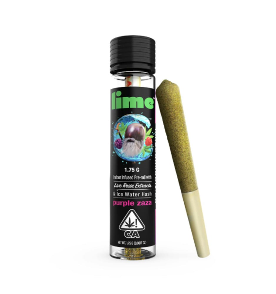PURPLE ZAZA 1.75G INFUSED PREROLL