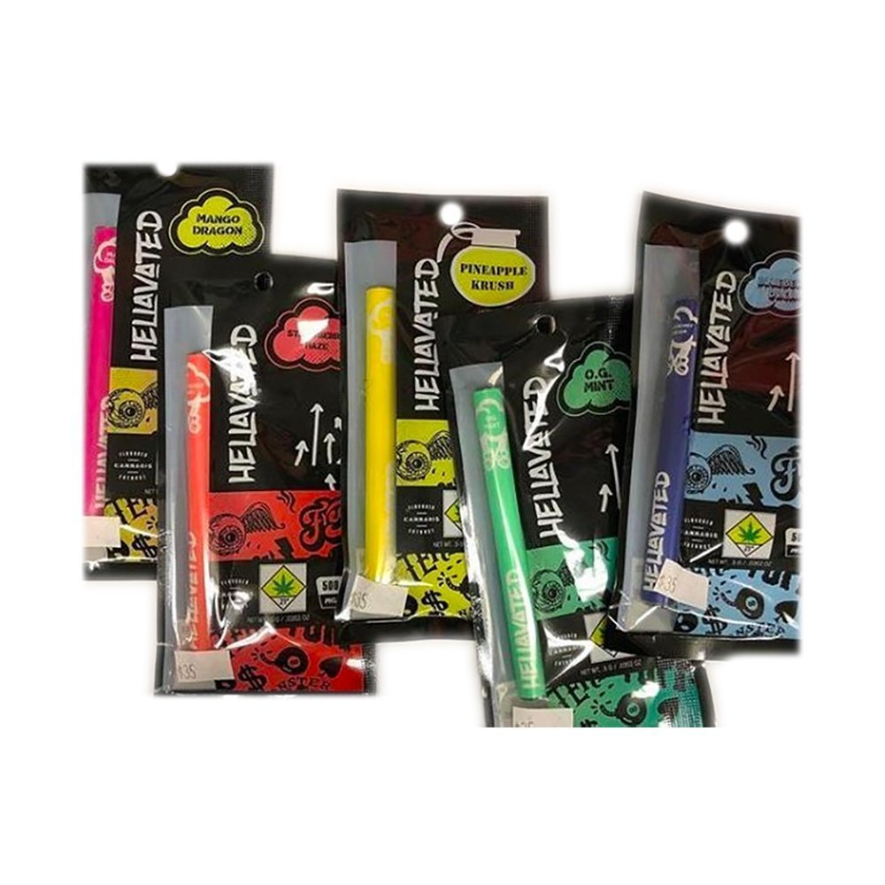 elf bar vape uk Shop Hellavated Clementine Disposable Cloud Bar Vape Pen 1g