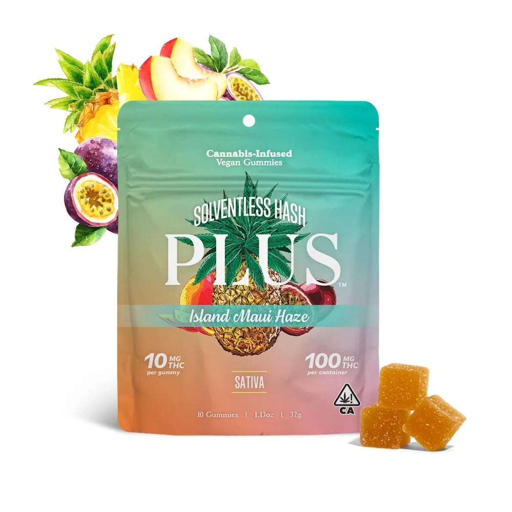 Island Maui Haze Sativa Solventless [10pk] (100mg THC)