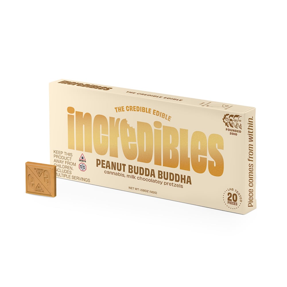 Incredibles - Peanut Budda Buddah Bar (100mg) *NP