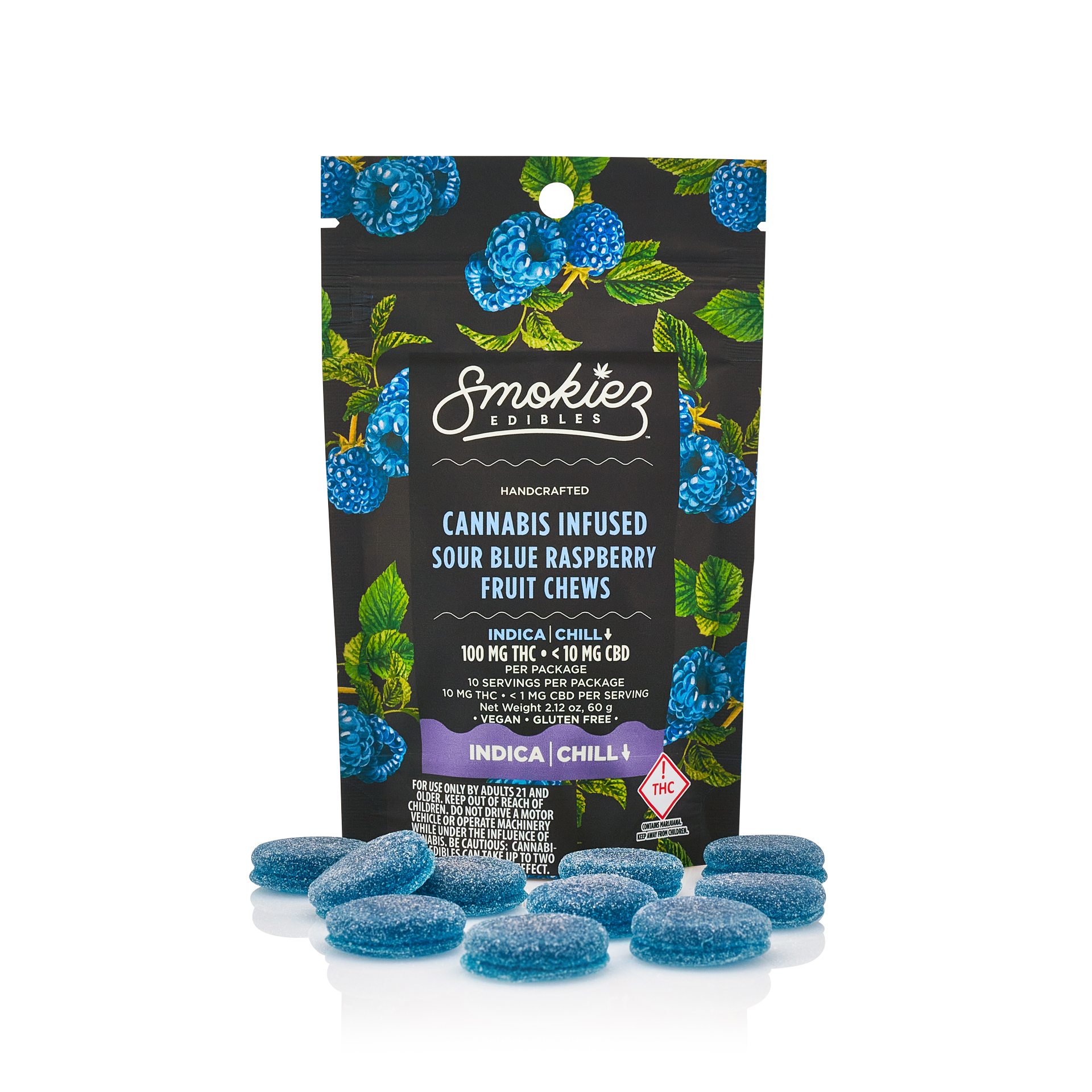 Sour Blue Raspberry 10ct