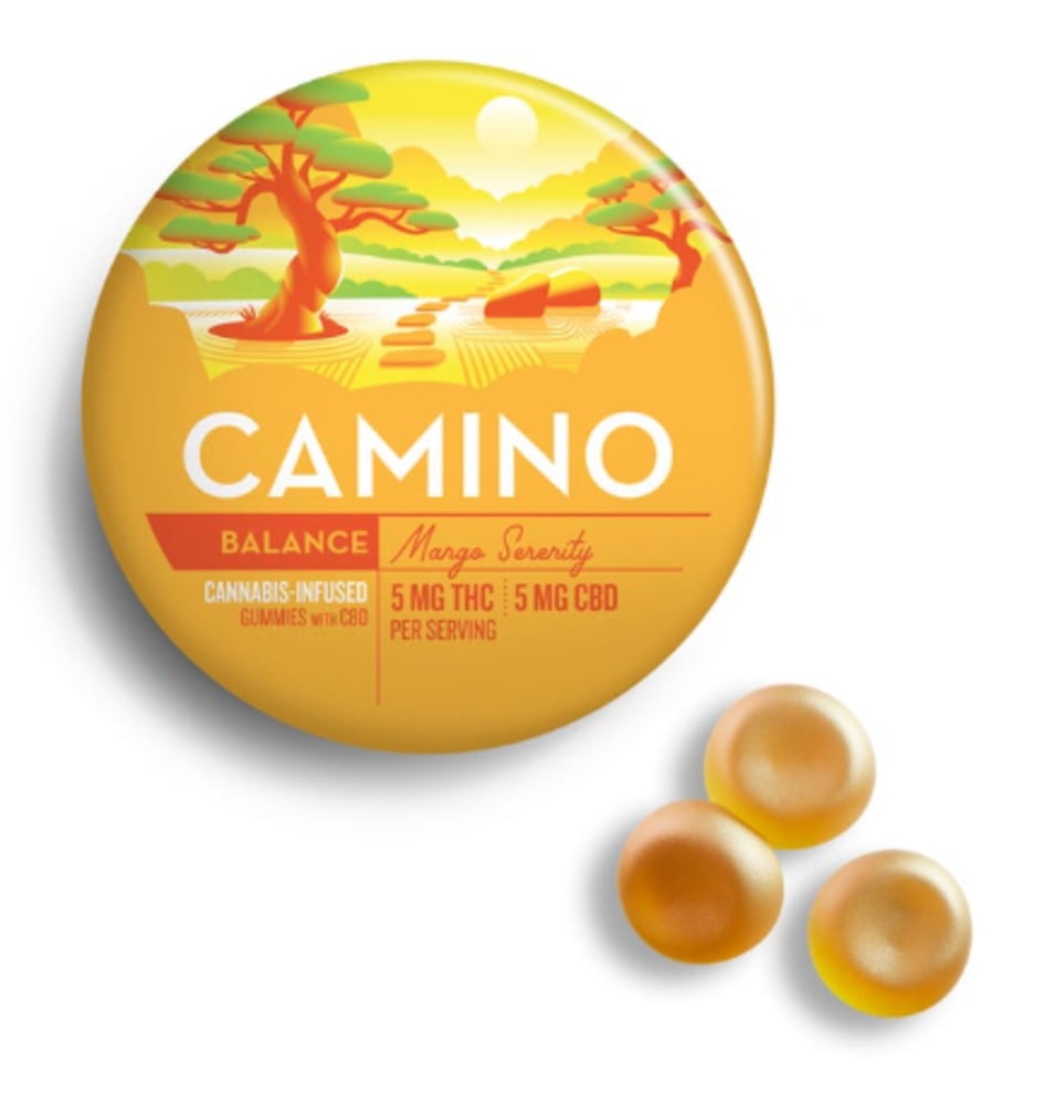 Mango with CBD 5:5 Cannabis-Infused Gummies 00196