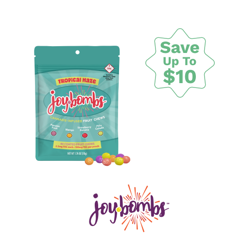 May: BOGO 50% off Joybombs special
