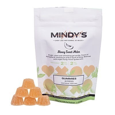 1:1 Honey Sweet Melon [20pk] (50mg CBD/50mg THC)