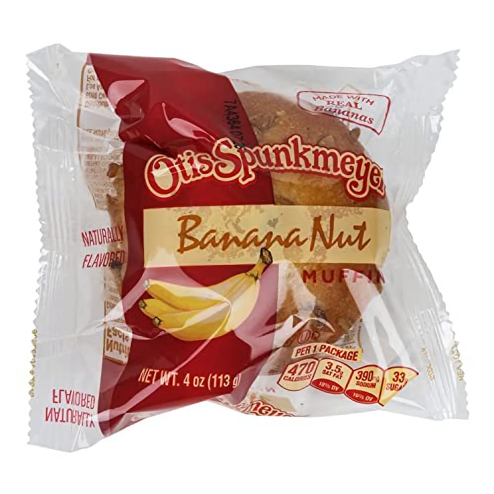 Otis Spunkmeyer Individually Wrapped Muffin Banana Nut