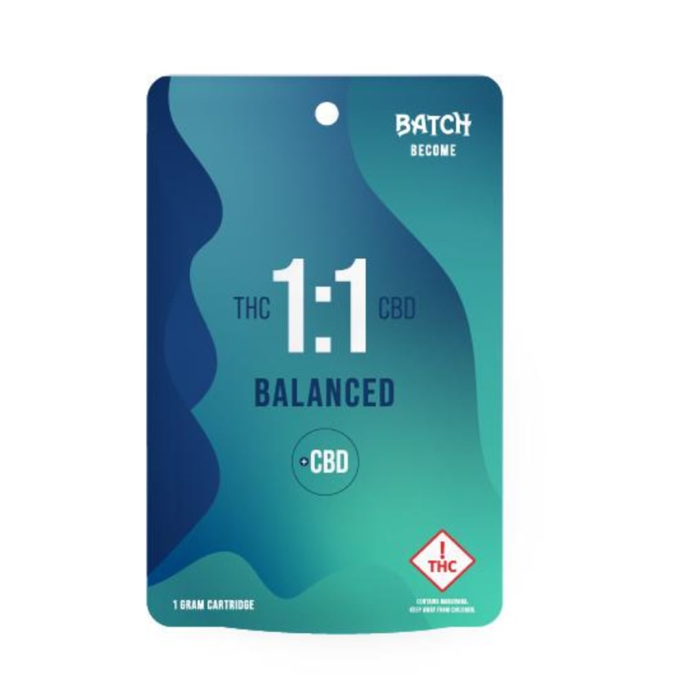 Batch | Cartridges | Become 1:1 Balanced | 1 g Batch | Cartridges | Become 1:1 Balanced | 1 g