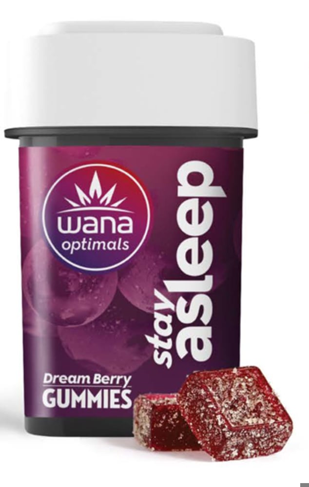 Stay Asleep 100mg THC/200 CBD/50 CBG/50CBN