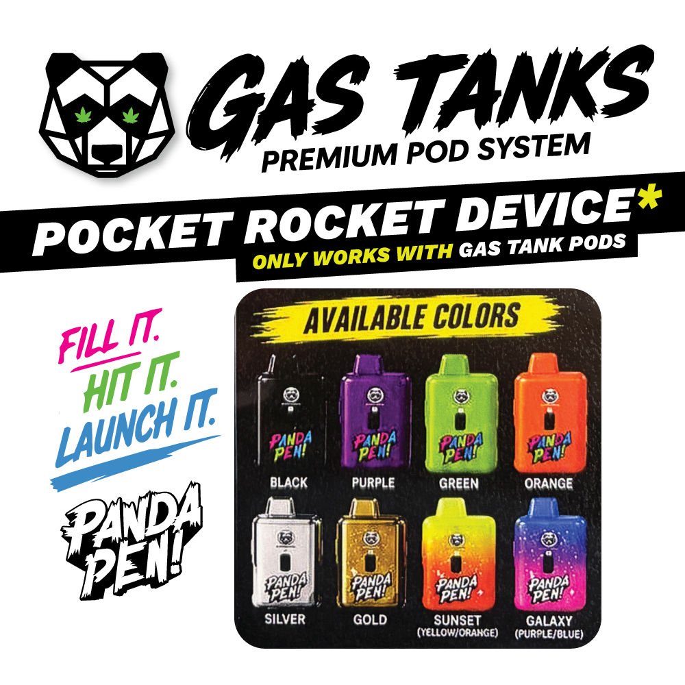 Pocket Rocket Device - Blue/Pink Tie Dye (Only Works With Rocket Gas Pod)