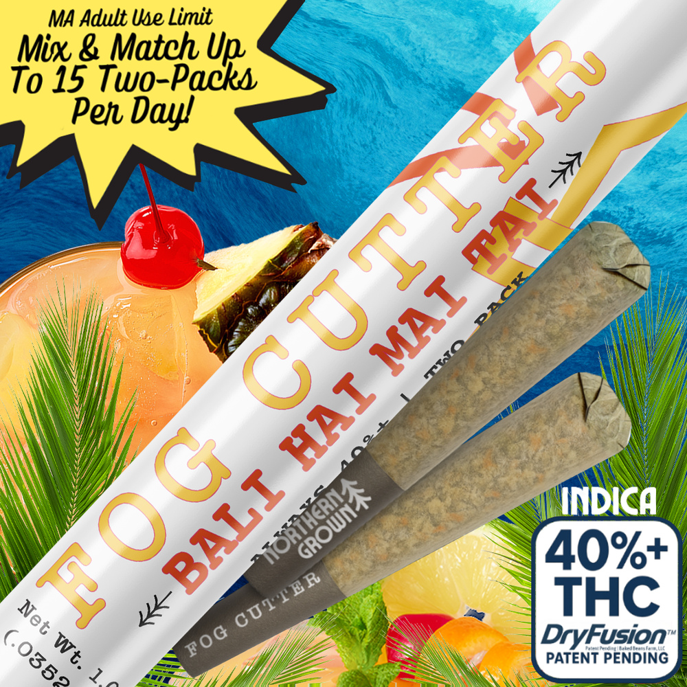 Fog Cutter - Bali Hai Mai Tai Infused Hydro Pre-Roll 0.5g 2pk (1g)
