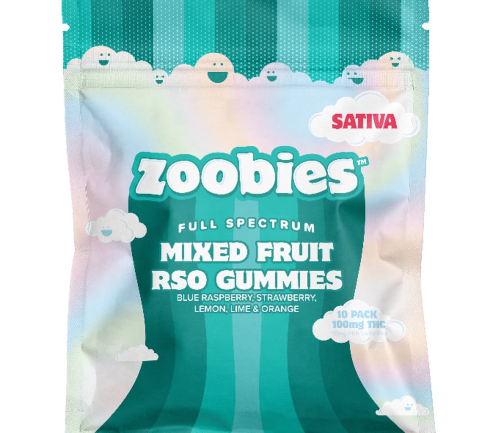 Mixed Fruit - Sativa [10pk] (100mg)