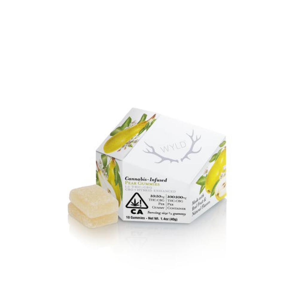 400mg Pear CBD:CBG Gummies | 20-Pack