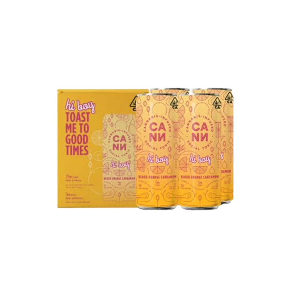 Blood Orange Cardamom Hi Boy - Cann Social Tonic (4pk)