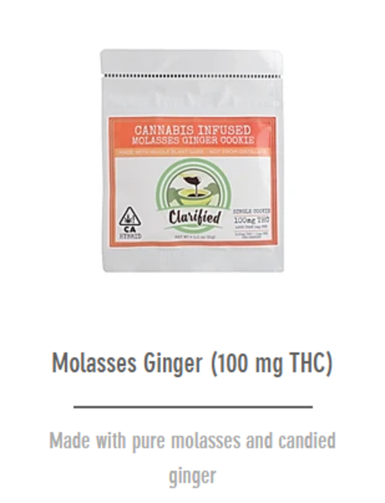 Molasses Ginger (100mg THC)