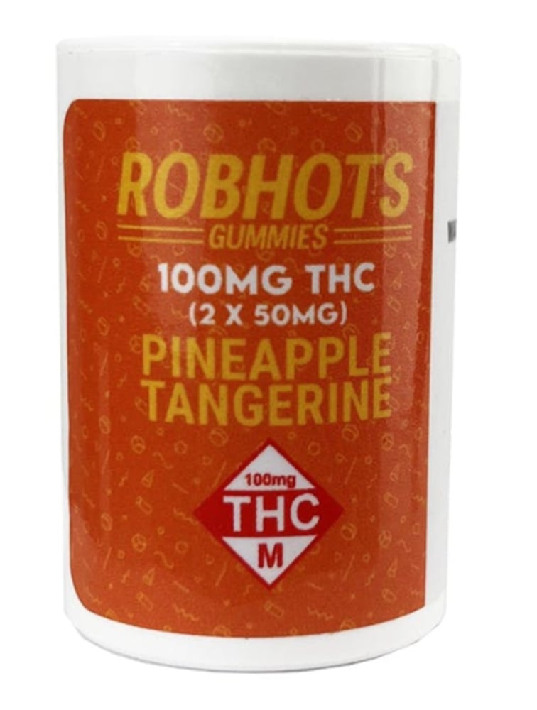 Gummies | 2 Pack 100mg, Pineapple Tangerine