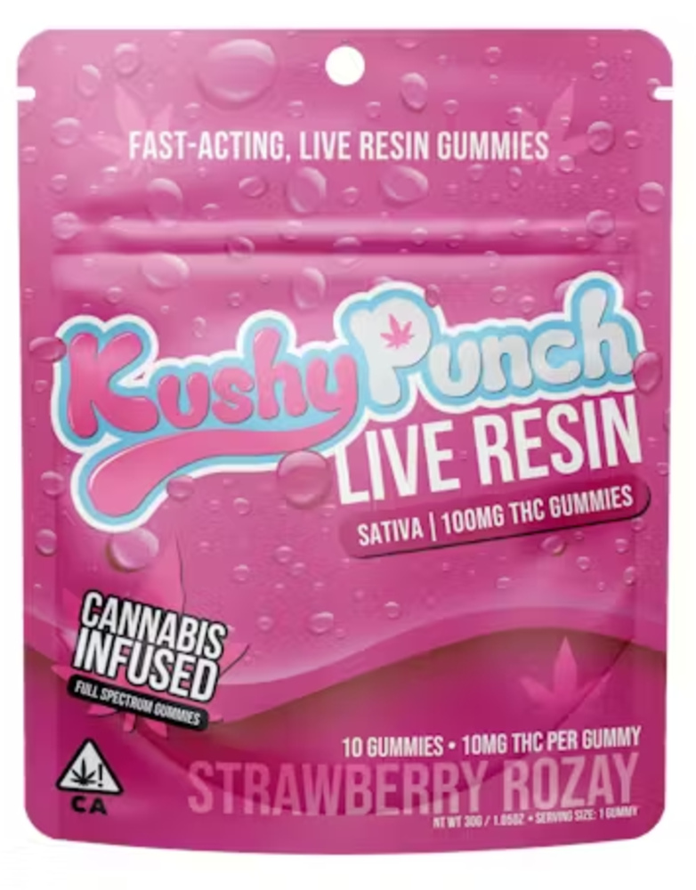 Strawberry Rozay - Sativa [10pk] (100mg)