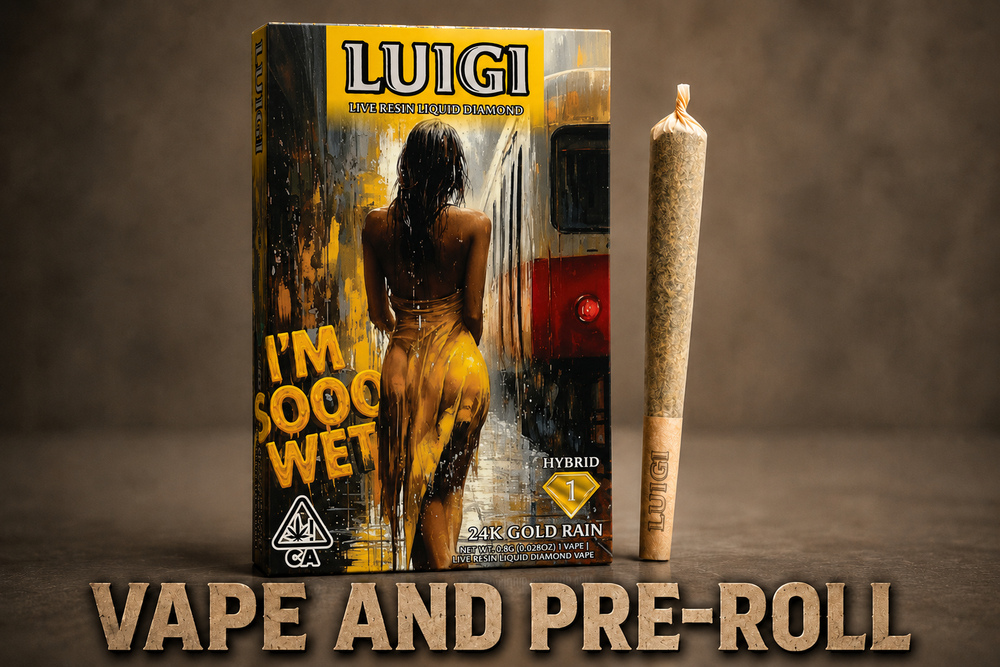 Luigi 24K Gold Rain [1000mg]