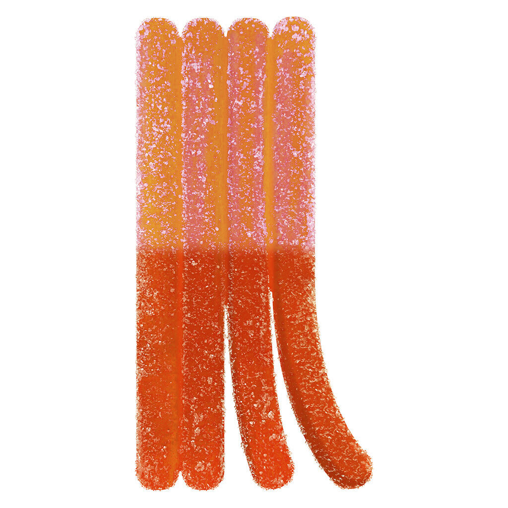 1:1:1:1 Fizzy Peach Lemonade [1pk] (10mg CBD/10mg CBB/10mg CBN/10mg THC)