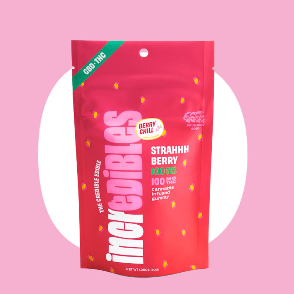 1:1 Strahhhberry + CBD [10pk] (100mg CBD/100mg THC)