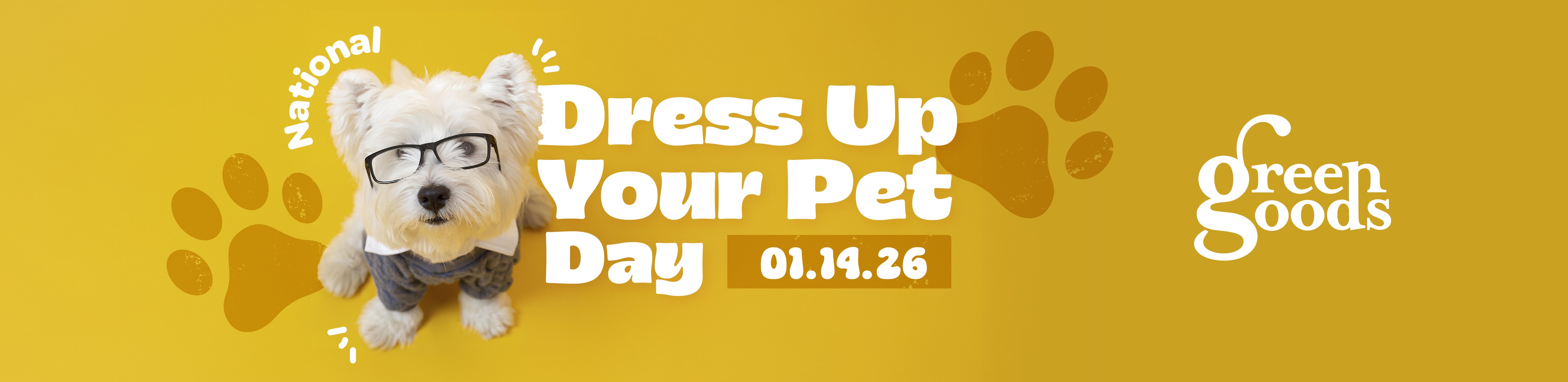 Show Us A Photo Of Your Pet All Dressed Up For An Extra $5 OFF!!