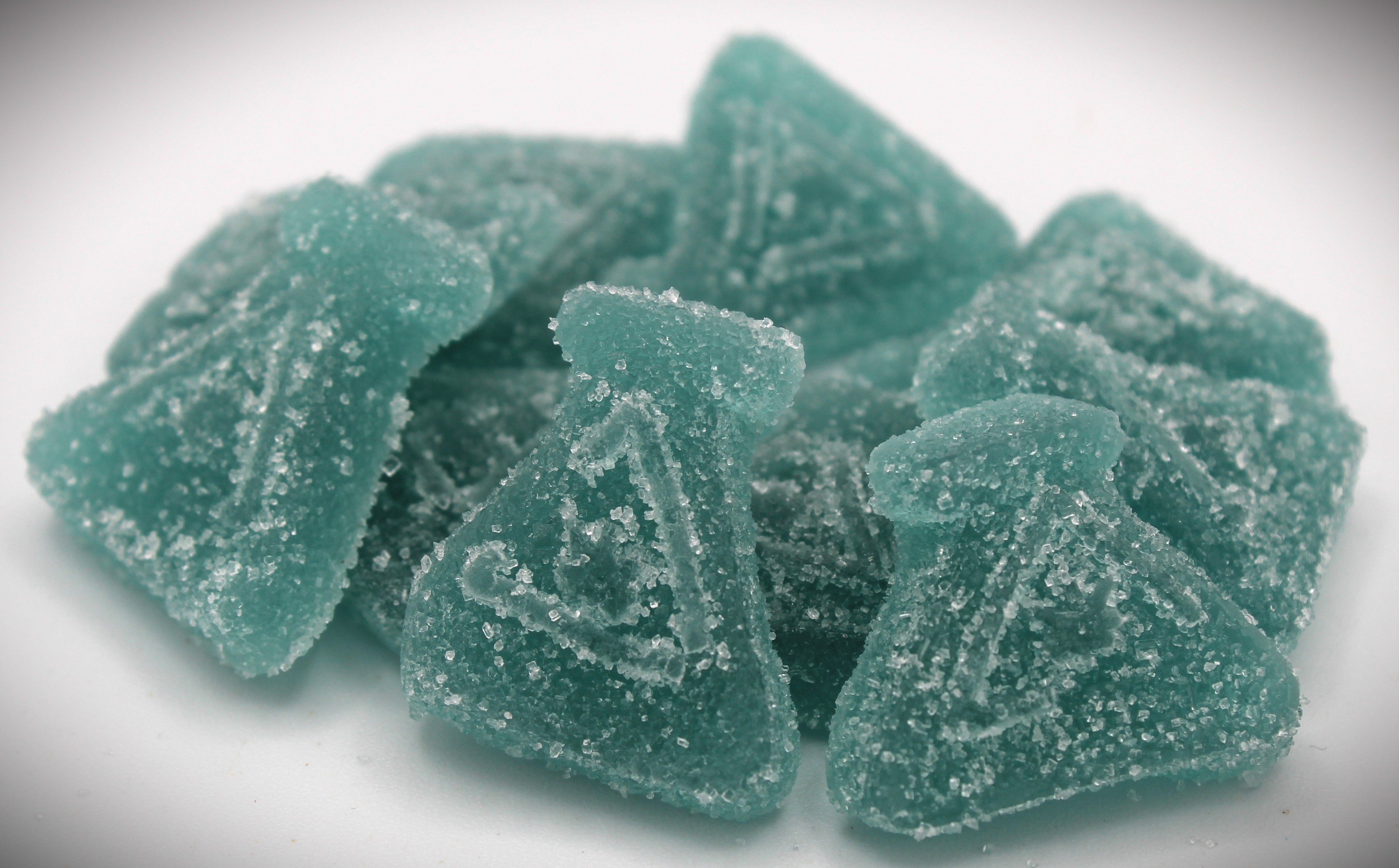 (10) 10mg Distillate #0912 Blue Raspberry Fruit Chews