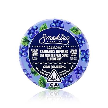 1:2 CBN Blueberry [20pk] (100mg THC/50mg CBN)