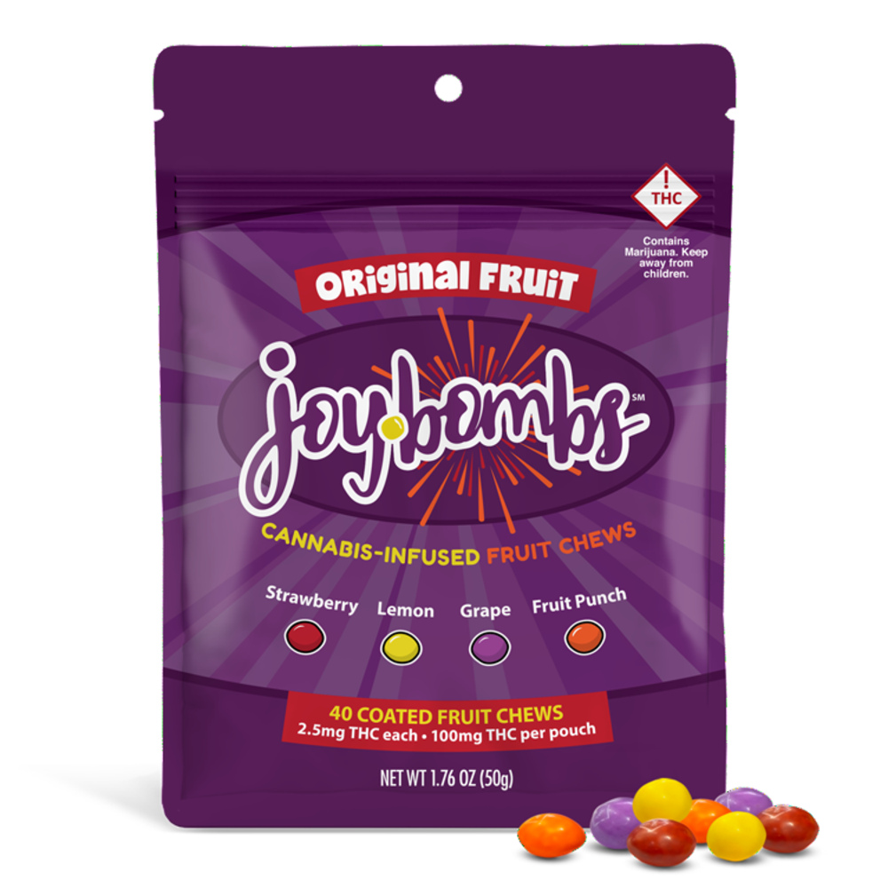 Joy Bombs Original Fruit - 100mg THC