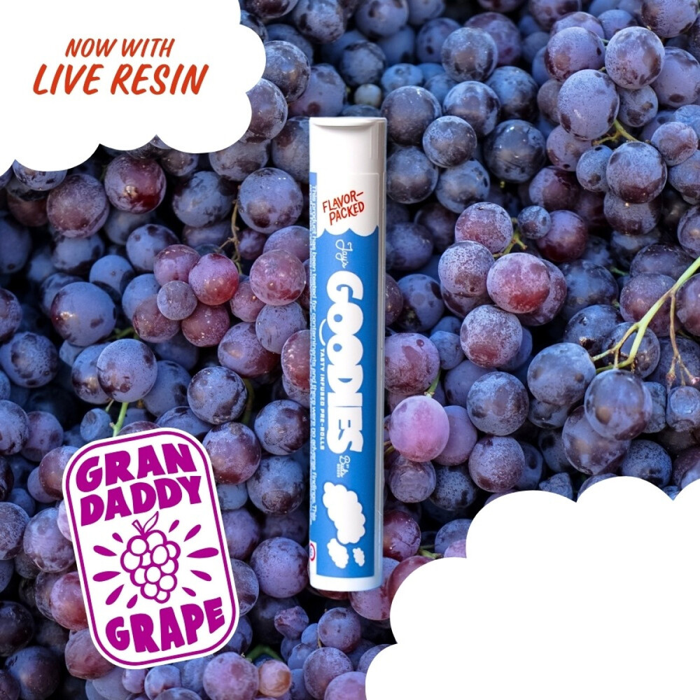 Goodies - Granddaddy Grape Infused Pre-Roll (1g)