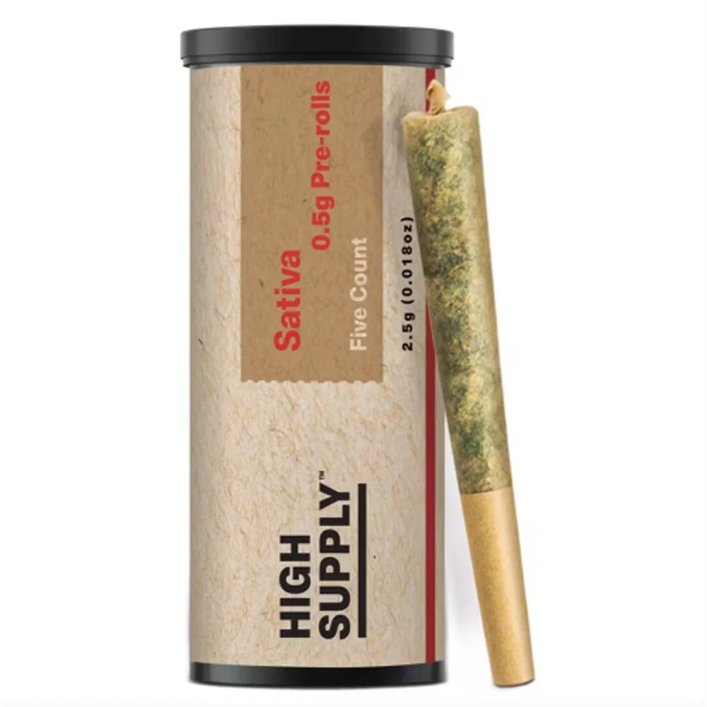 High Supply - Lemon Cherry Drop Pre-Roll 0.5g 5pk (2.5g)