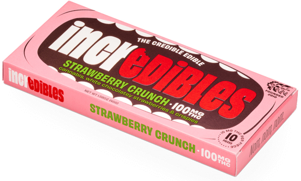 Strawberry Crunch Bar [10pk] (100mg)