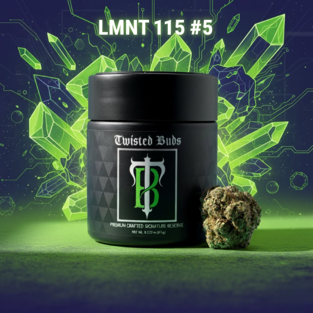 Twisted Buds - LMNT 115 #5 Flower