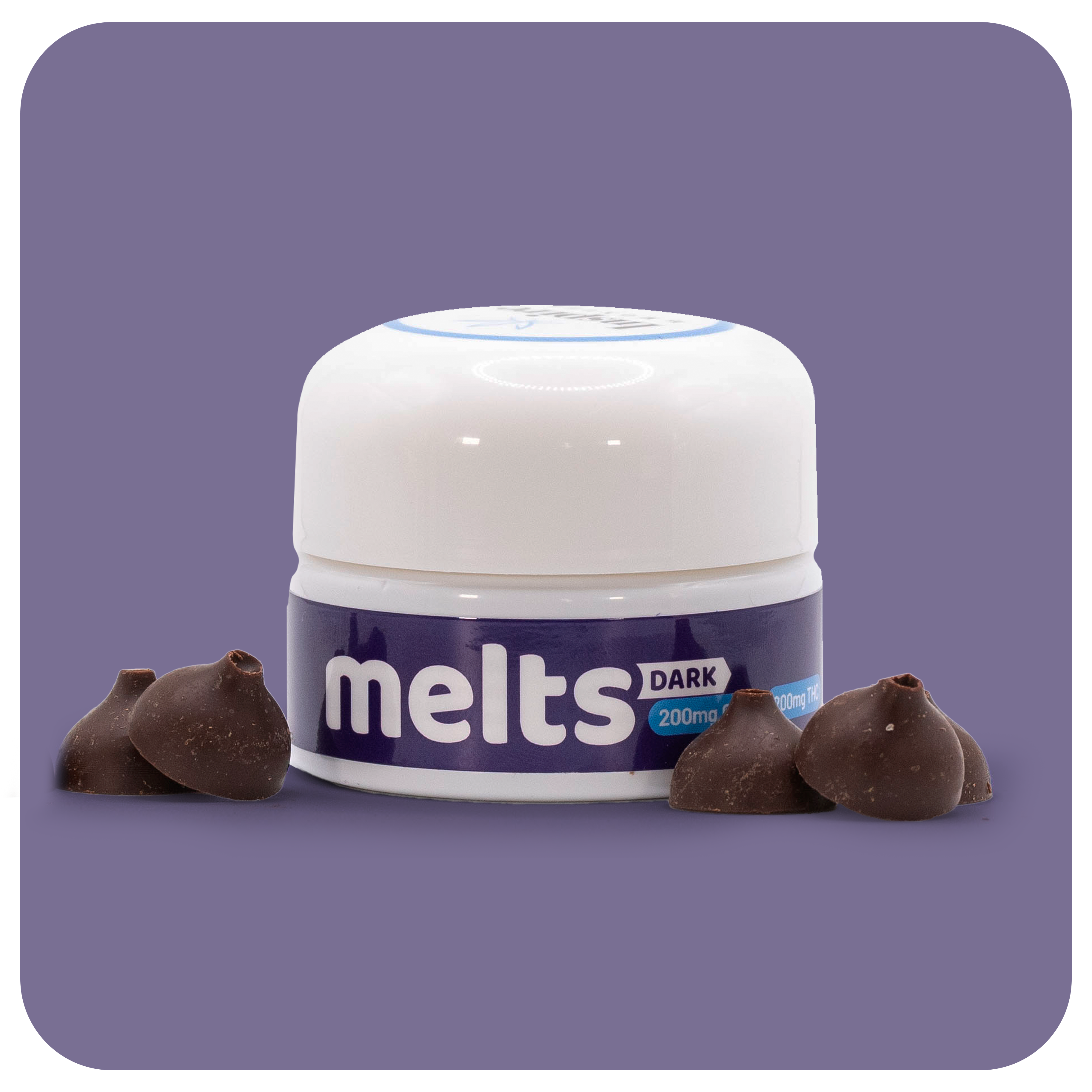 1:1 Dark Chocolate (200mg CBD/200mg THC)