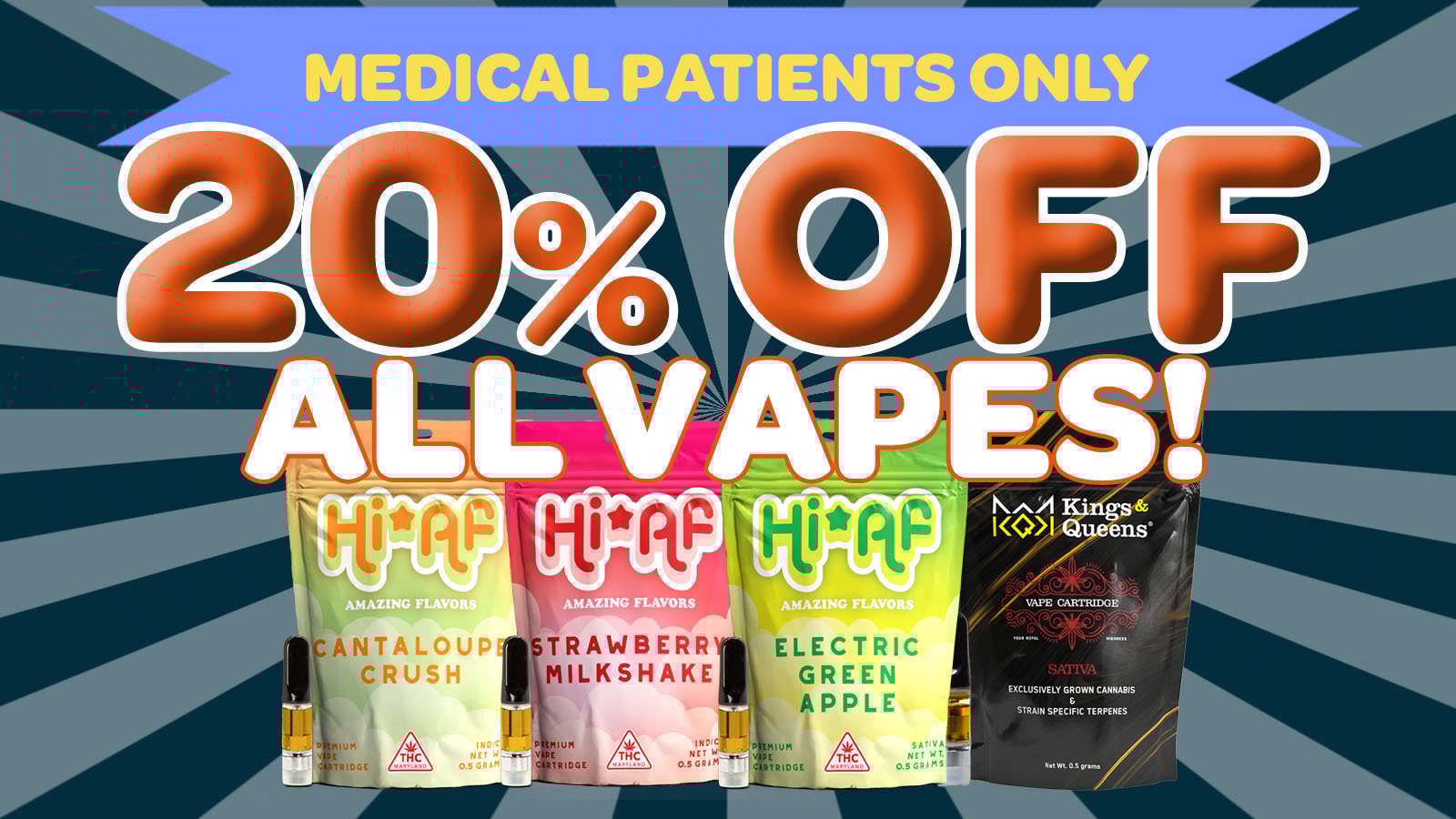 20% OFF ALL VAPES! special photo