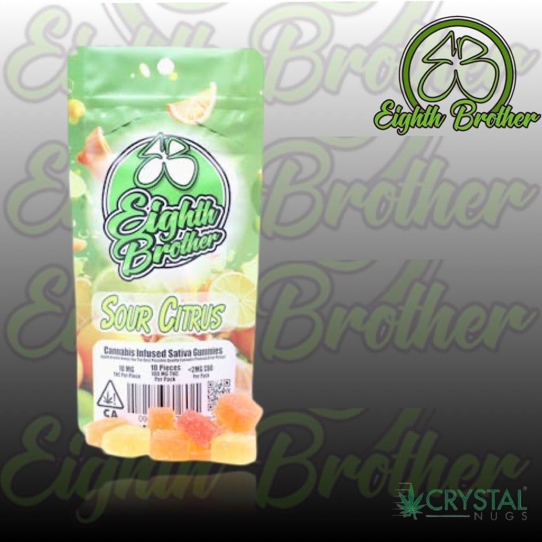 Shop Sour Citrus [10pk] (100mg) | Crystal Nugs Dispensary