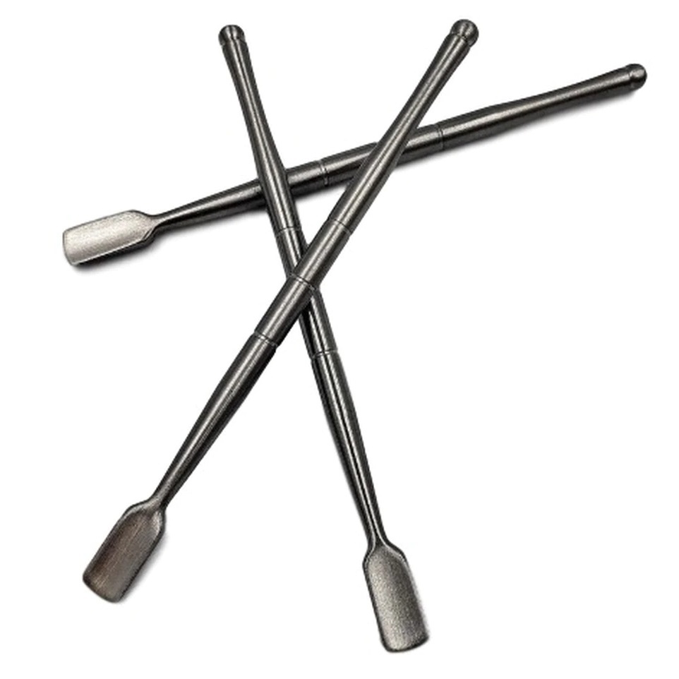 Silver Metal Dab Tool - Characters