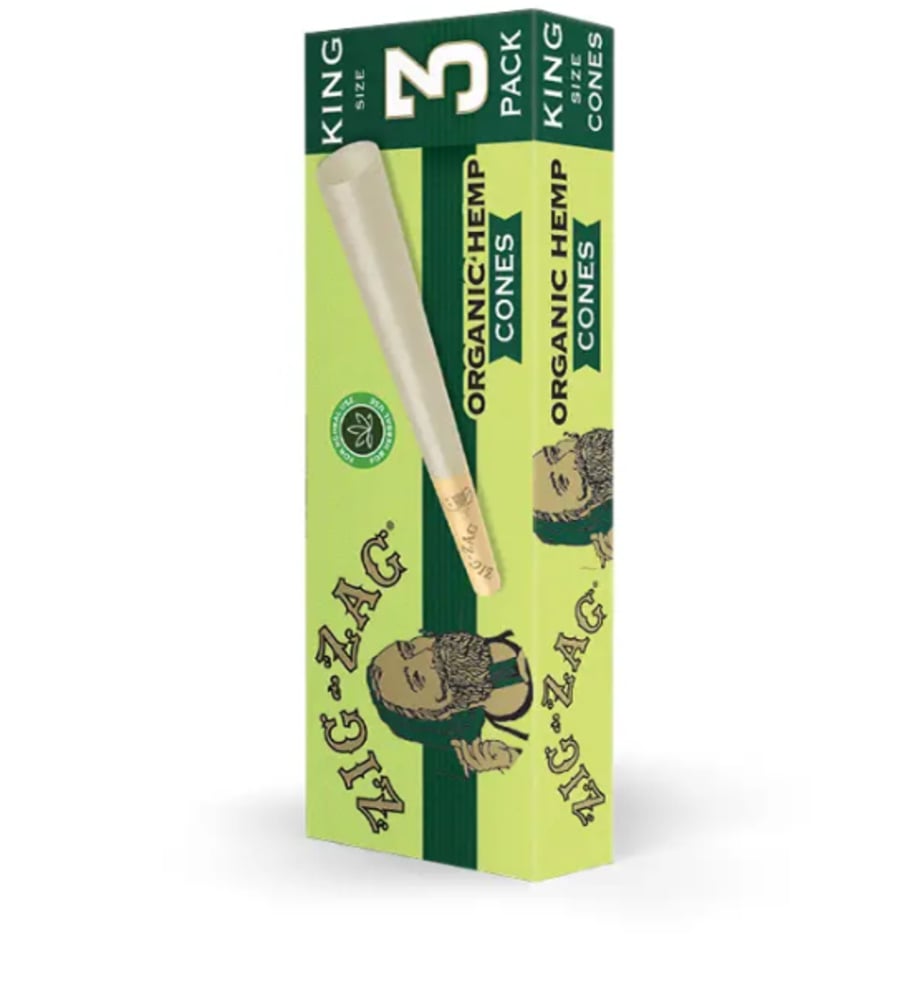 Organic Hemp Cones - King [3pk]