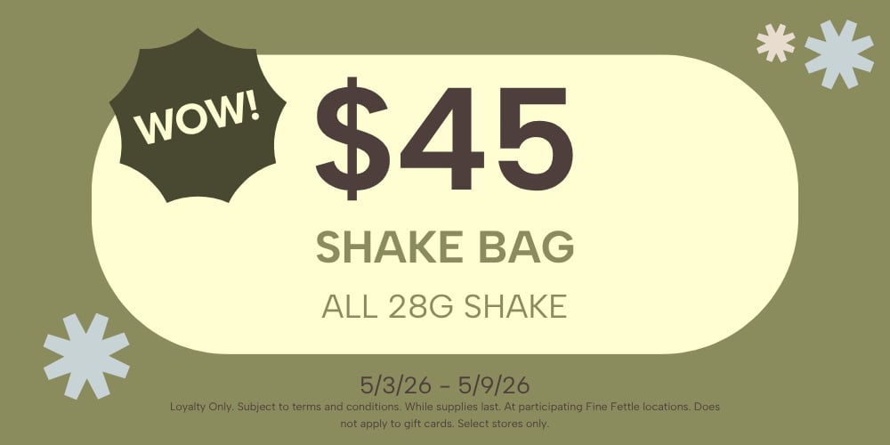 Shake Bag | Ounces | $45 each special