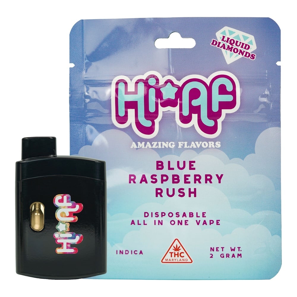 Blue Raspberry Rush [2000mg]