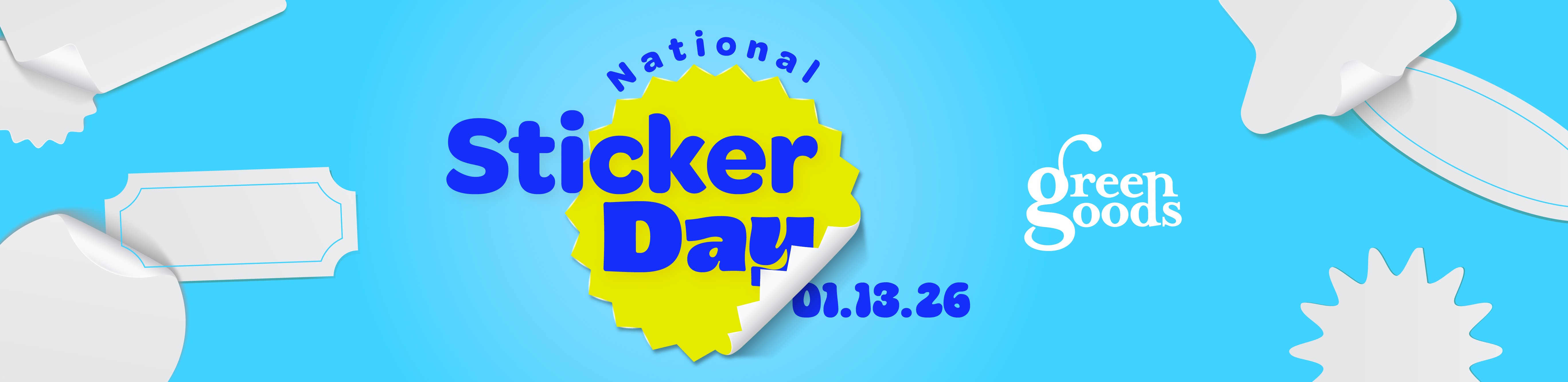 Stop By Early So You Don't Miss Out On Free Stickers!!!