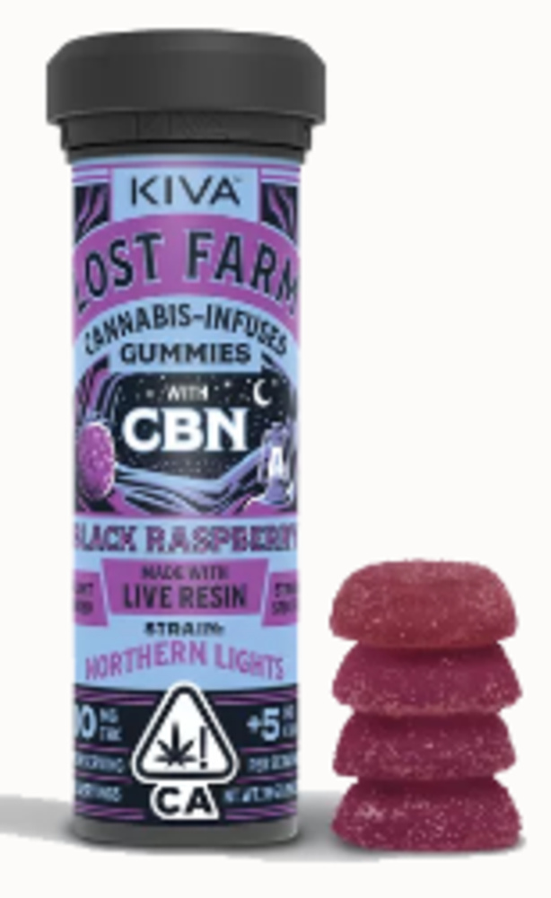 Black Raspberry x Northern Lights [10pk] (100mg THC/50mg CBN)