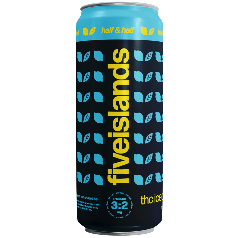 Five Islands - Hemp Derived Half & Half 12oz (3mg THC 2mg CBD)