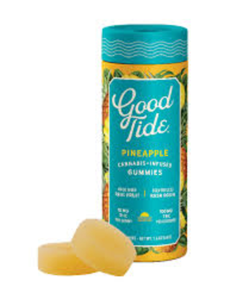 Pineapple Single-Strain Hash Rosin Gummies | Uplifting | 100mg