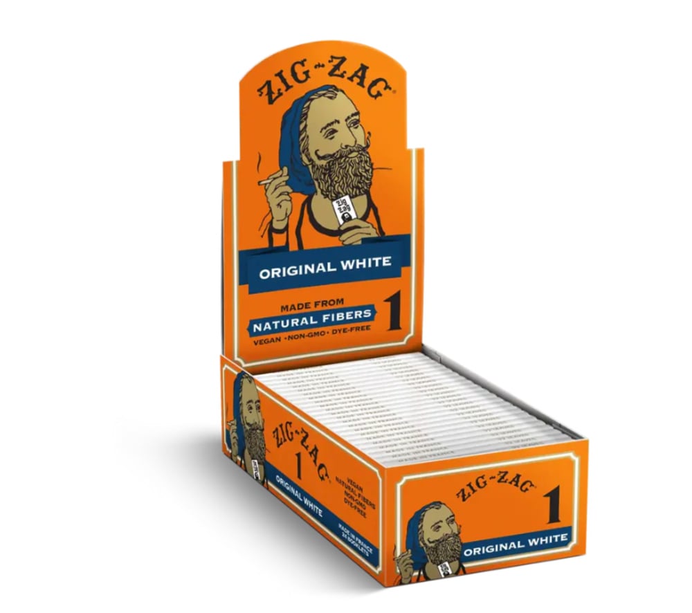 Original White Rolling Papers - Single Wide (70mm)