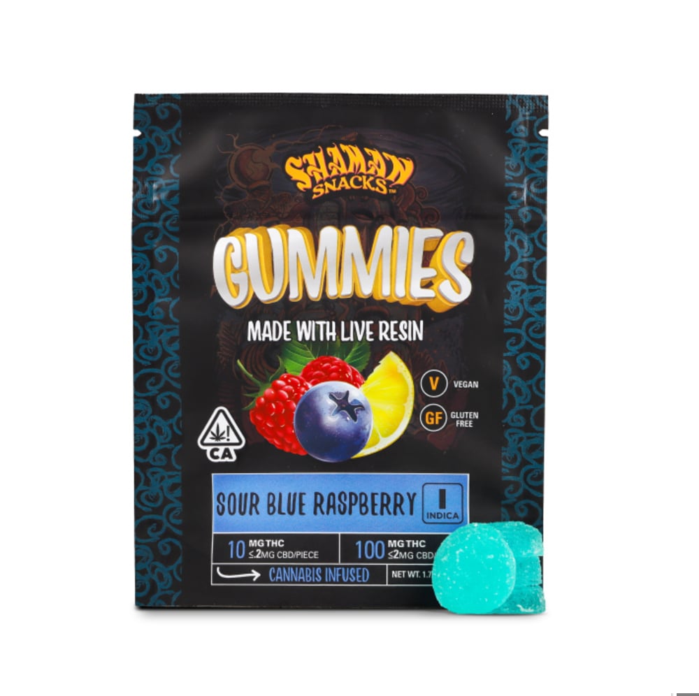 Sour Blue Raspberry [10pk] (100mg)