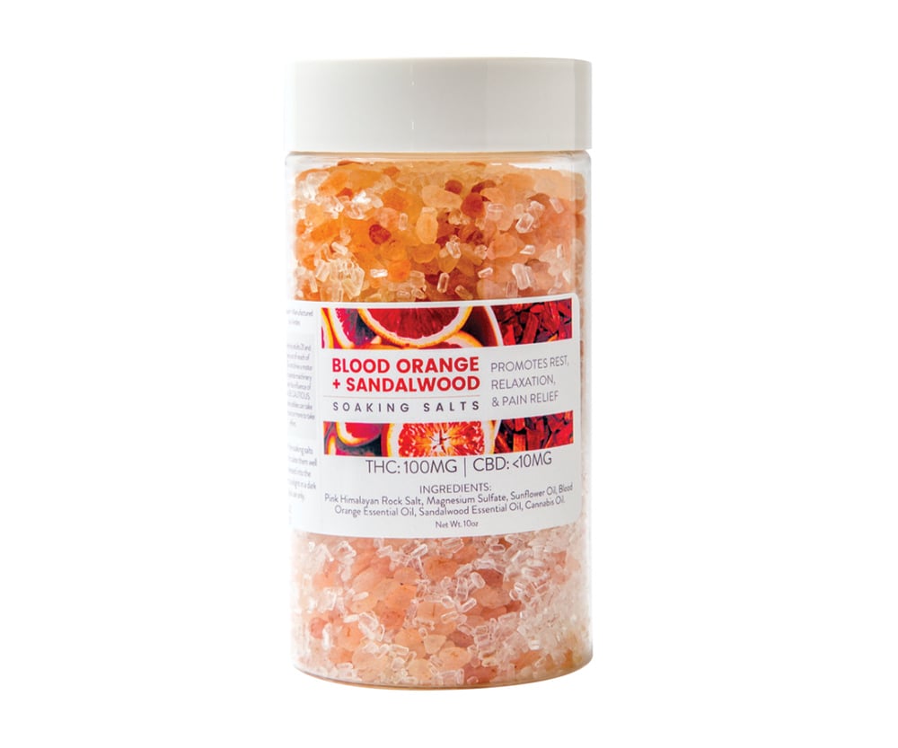 Bathsalts Blood Orange Sandalwood 100mg