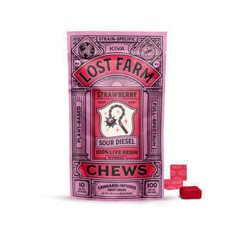 Strawberry x Sour Diesel [10pk] (100mg)