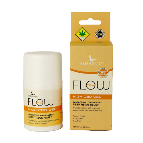 Flow Gel [1.1oz] (500mg CBD/4mg THC)