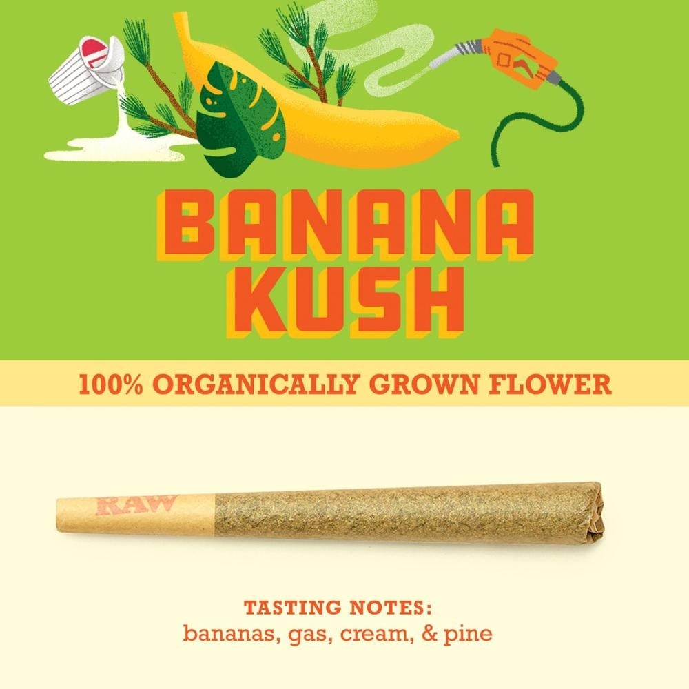 Shop Paper Crane - Banana Kush Pre-Roll (1g) | Fine Fettle